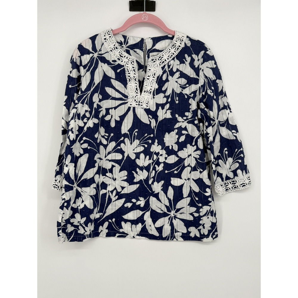 Alfred Dunner Women's 3/4 Sleeve Top 12P